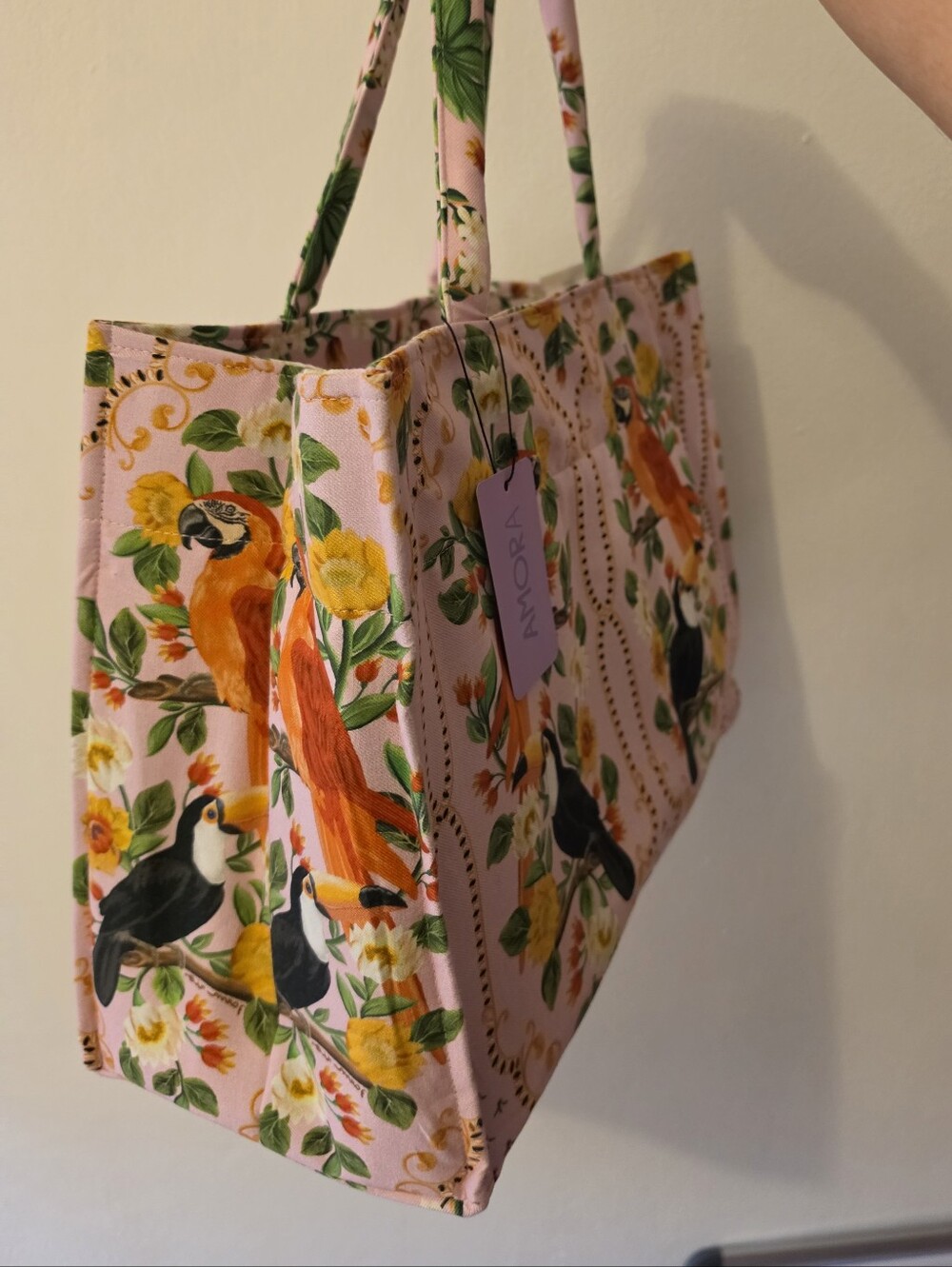 Floral Tote Bag - Picture 4 of 7
